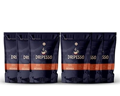 Dripesso Colombia Supremo Öğütülmüş Filtre Kahve 250G 6 Adet