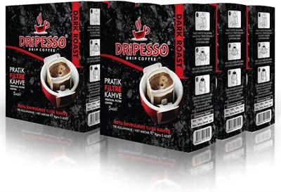 Dripesso Dark Roast Pratik Filtre Kahve 30lu