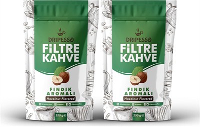 Dripesso Fındık Aromalı Filtre Kahve 500g