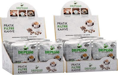 Dripesso Pratik Filtre Kahve 100lü Paket