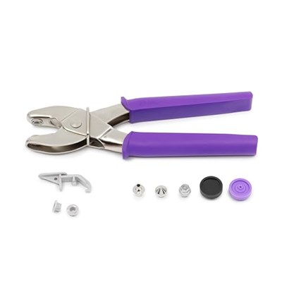 Dritz 24P, sağlam yaylı pense, metal. - Seçenekler: Anlık fotoğraflar, Yaylı aletler, Çıtçıtlar, Çıtçıtlı pense