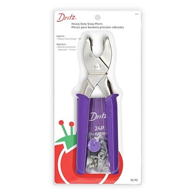 Dritz 24P, sağlam yaylı pense, metal. - Seçenekler: Anlık fotoğraflar, Yaylı aletler, Çıtçıtlar, Çıtçıtlı pense