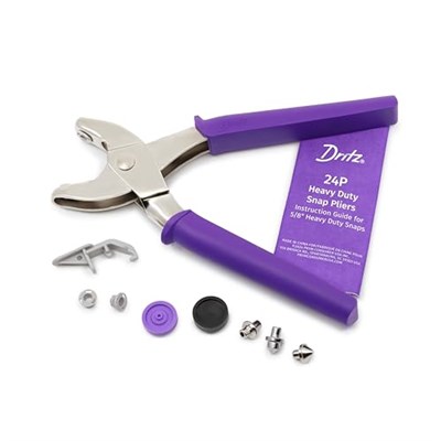 Dritz 24P, sağlam yaylı pense, metal. - Seçenekler: Anlık fotoğraflar, Yaylı aletler, Çıtçıtlar, Çıtçıtlı pense