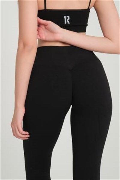 Drop Serisi Kalçası Büzgülü Push Up Kalça Şekillendirici Kadın Spor Fitness Tayt