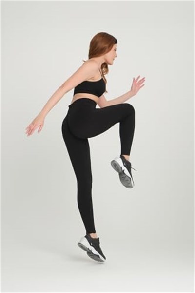 Drop Serisi Kalçası Büzgülü Push Up Kalça Şekillendirici Kadın Spor Fitness Tayt