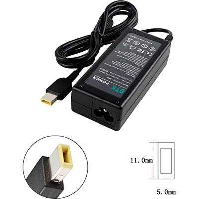 DTK Lenovo Güç Kaynağı için Şarj Cihazı 65W 20V 3,25A Dizüstü Bilgisayar Şarj Kablosu Lenovo ThinkPad T440 T440s X270 G70 G710 IdeaPad Flex 2 3 Yoga 11 11S Adlx65nlc3a için AC Adaptör 11mm*5,0mm