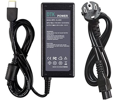 DTK Lenovo Güç Kaynağı için Şarj Cihazı 65W 20V 3,25A Dizüstü Bilgisayar Şarj Kablosu Lenovo ThinkPad T440 T440s X270 G70 G710 IdeaPad Flex 2 3 Yoga 11 11S Adlx65nlc3a için AC Adaptör 11mm*5,0mm