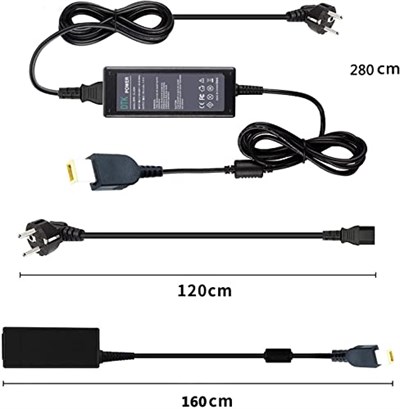 DTK Lenovo Güç Kaynağı için Şarj Cihazı 65W 20V 3,25A Dizüstü Bilgisayar Şarj Kablosu Lenovo ThinkPad T440 T440s X270 G70 G710 IdeaPad Flex 2 3 Yoga 11 11S Adlx65nlc3a için AC Adaptör 11mm*5,0mm