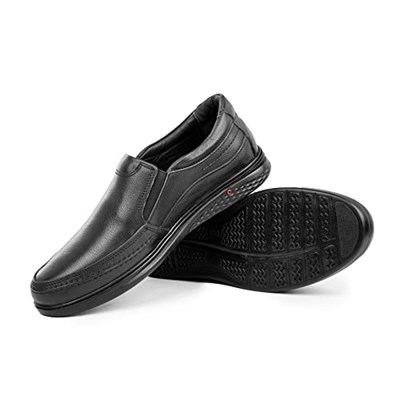 Ducavelli Cushy Hakiki Deri Comfort Ortopedik Erkek Günlük Ayakkabı, Baba Ayakkabısı, Ortopedik Ayakkabı