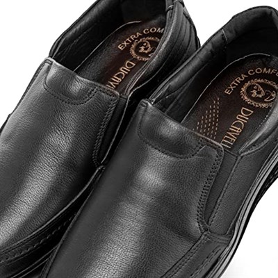 Ducavelli Cushy Hakiki Deri Comfort Ortopedik Erkek Günlük Ayakkabı, Baba Ayakkabısı, Ortopedik Ayakkabı