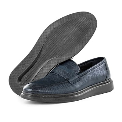 Ducavelli Frio Hakiki Deri Erkek Günlük Ayakkabı, Loafer Günlük Ayakkabı