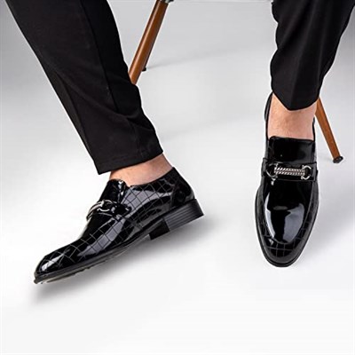 Ducavelli Lunta Hakiki Deri Erkek Klasik Ayakkabı, Loafer Klasik Ayakkabı