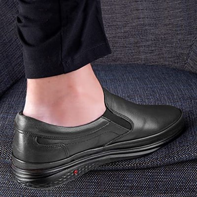 Ducavelli Murih Hakiki Deri Comfort Ortopedik Erkek Günlük Ayakkabı, Baba Ayakkabısı, Ortopedik Ayakkabı