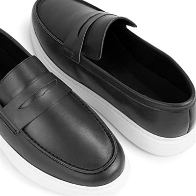 Ducavelli Trim Hakiki Deri Erkek Günlük Ayakkabı Loafer Ayakkabı