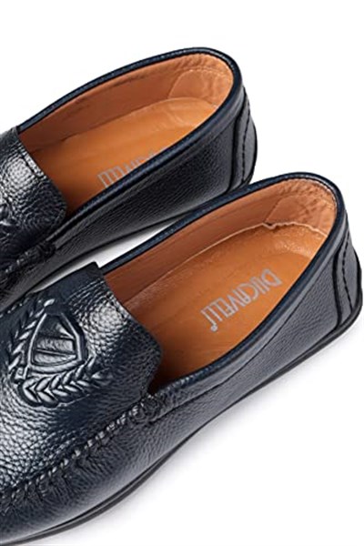Ducavelli Zwang Hakiki Deri Erkek Günlük Ayakkabı, Loafer Ayakkabı, Hafif Ayakkabı, Hakiki Deri Loafer