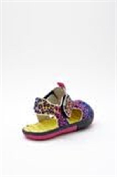 Dudino Kız Bebek Queen Pembe-Mavi Sandalet, 29, 5003134887, Pembe - Mavi, Kız bebek