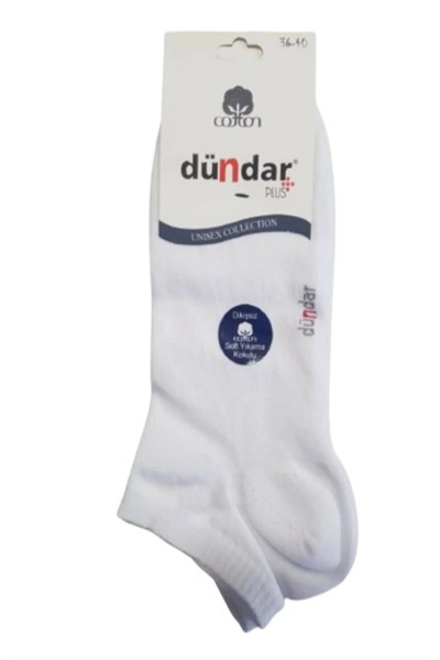 Dündar 6 Çift Siyah Renk Dikişsiz Patik Çorap Siyah 36-40