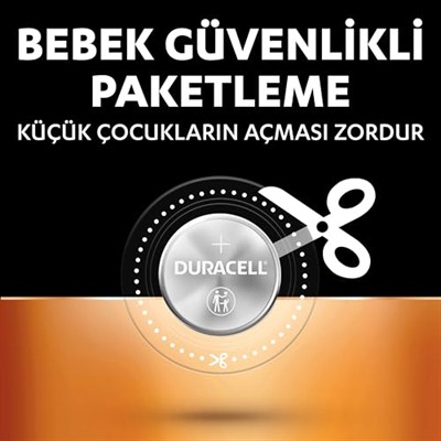 Duracell Cr 2032 Lityum Düğme Pil (4’Lü Paket) 3V, (Cr2032)