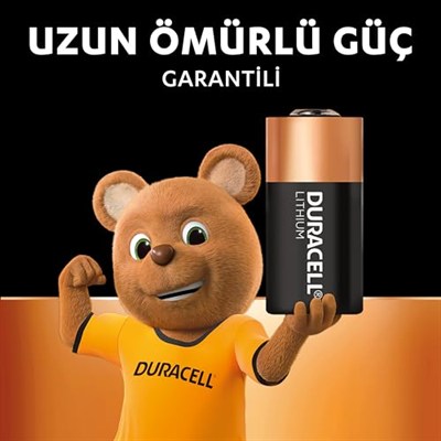 Duracell Cr123 Yüksek Güçlü Lityum Pil (2’Li Paket) 3V (Cr123A / Cr17345) – Uzun Kullanım Ömrü – Kameralarda, Duman Dedektörlerinde Kullanım Için – 10 Yıl Depolama Ömrü Garantisi - Sızıntı Önleme