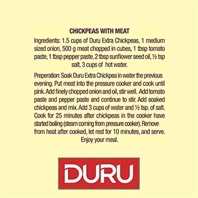Duru Bakliyat İri Nohut 1000 Gr
