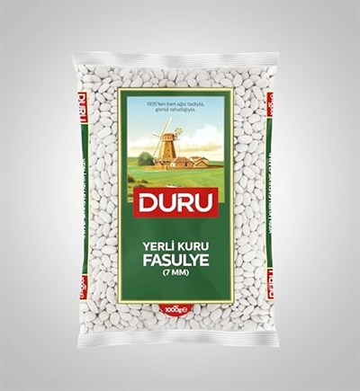 Duru Bakliyat Kuru Fasulye 7 Mm 1000 Gr