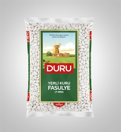 Duru Bakliyat Kuru Fasulye 7 Mm 1000 Gr