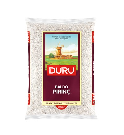 Duru Baldo Pirinç 5 Kg, İri Taneli, Pilavlık, Tane Tane ve Lezzetli