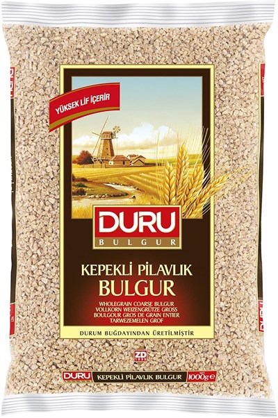 Duru Bulgur Kepekli Pilavlık Bulgur 1000 Gr