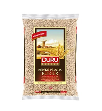 Duru Bulgur Kepekli Pilavlık Bulgur 1000 Gr