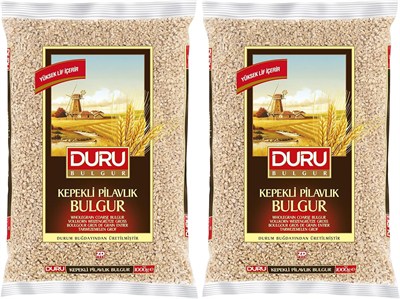 Duru Bulgur Kepekli Pilavlık Bulgur 1000 Gr