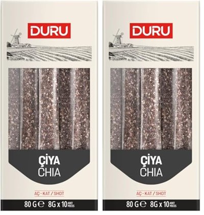 Duru Chia Aç-Kat, 8 Adet x 10 Gram 2li paket