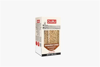 Duru Karabuğday Ezmesi Aç-Kat 200 g (10 Adet x 20 Gram) - Yüksek Lifli, Şeker İlavesiz ve Glutensiz Beslenmeye Uygun Pratik Kahvaltı