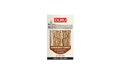 Duru Karabuğday Ezmesi Aç-Kat 200 g (10 Adet x 20 Gram) - Yüksek Lifli, Şeker İlavesiz ve Glutensiz Beslenmeye Uygun Pratik Kahvaltı