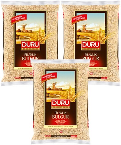 Duru Pilavlık Bulgur 1000 gr X 3 Adet