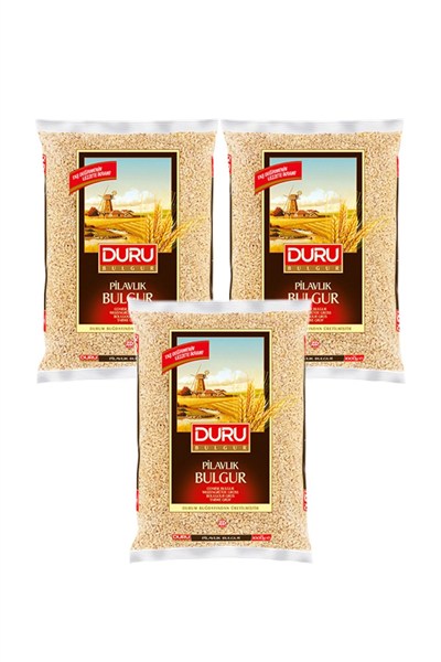 Duru Pilavlık Bulgur 1000 gr X 3 Adet