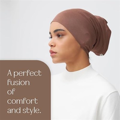 Düz Bone | Günlük Kullanıma Uygun Minimalist ve Konforlu Bone Mütevazı hijab Undercap