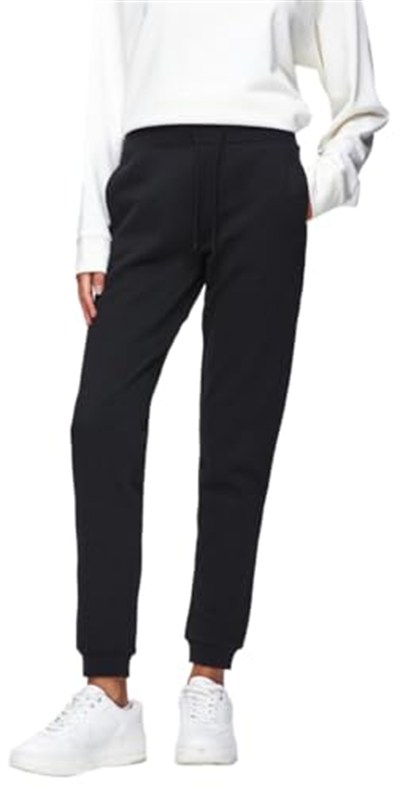 Düz Jogger Regular Fit Siyah Eşofman