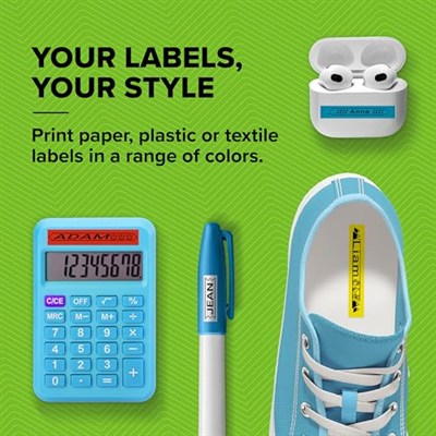 DYMO LetraTag Plastik Şerit (12 mm X 4 mt), Beyaz (59422)