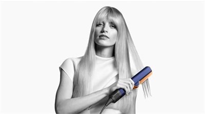 Dyson Airstrait Prusya Mavisi ve Parlak Bakır Islak ve Kuru Saç Düzleştirici