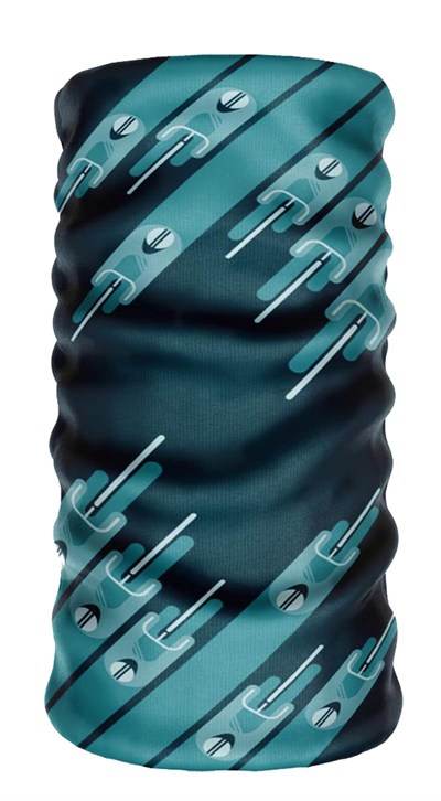 e taktik ® DeBuff Collar Bike Patterned Boyunluk Bandana