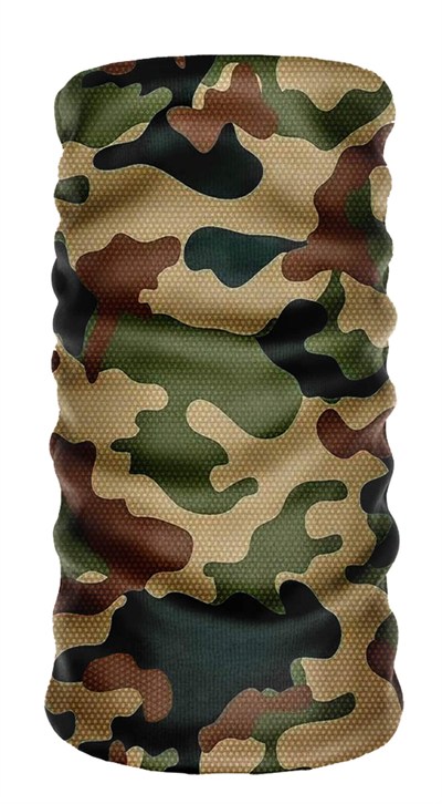 e taktik ® DeBuff Collar Camouflage Classic 3D Boyunluk Bandana