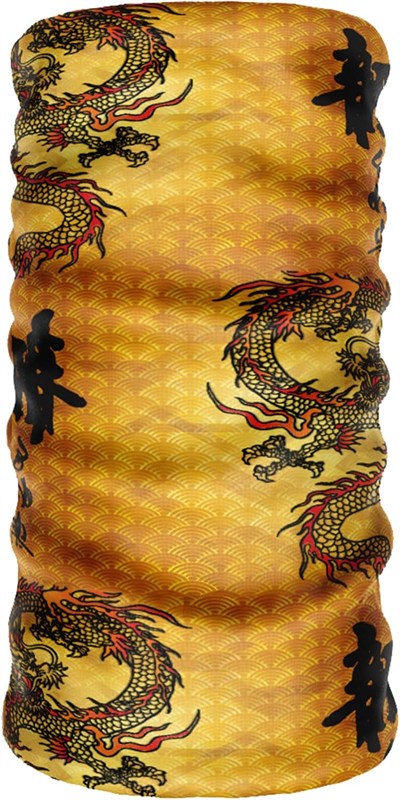 e taktik ® DeBuff Collar Ethnic Dragon Boyunluk Bandana