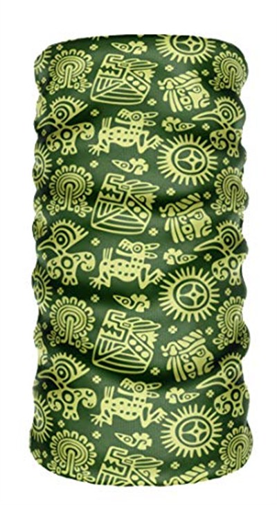 e taktik ® DeBuff Collar Ethnic Maya Symbol Boyunluk Bandana