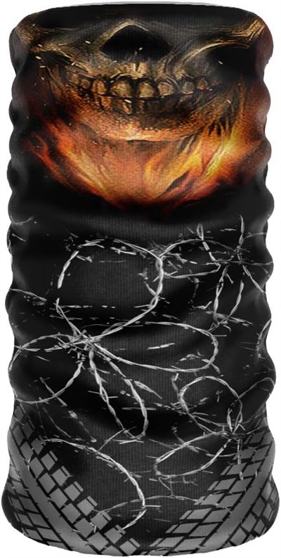 e taktik ® DeBuff Collar Ghost Rider Buff Boyunluk Bandana Balaklava