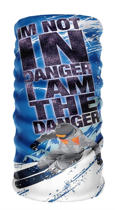 e taktik ® DeBuff Collar IM NOT IN DANGER I AM THE DANGER Boyunluk Bandana