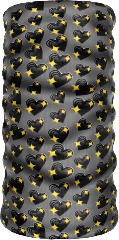 e taktik ® DeBuff Collar Kalp Desenli Boyunluk Bandana