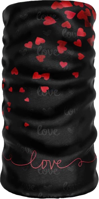 e taktik ® DeBuff Collar Kalp Desenli Boyunluk Bandana