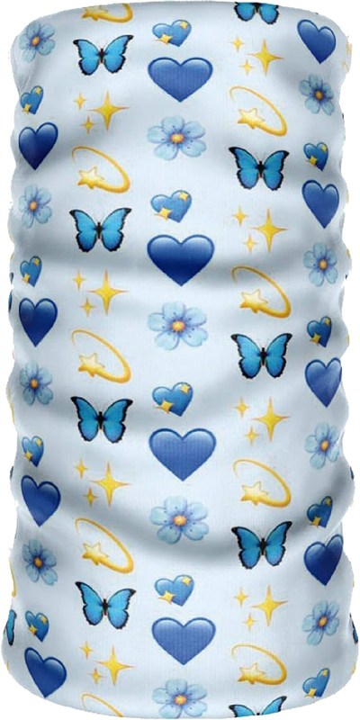 e taktik ® DeBuff Collar Kalp Desenli Boyunluk Bandana