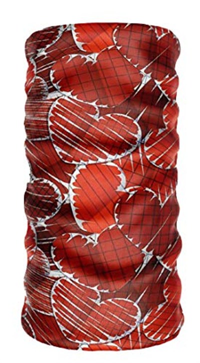e taktik ® DeBuff Collar Kalp Desenli Boyunluk Bandana