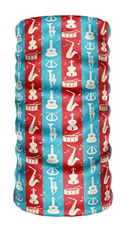 e taktik ® DeBuff Collar Music Instrument Buff Boyunluk Bandana Balaklava